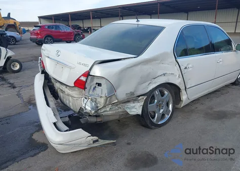 2005 Lexus Ls 430 from USA, damaged, VIN JTHBN36F655002853